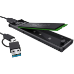 Trust 25806 SSD korpus, USB 3.2 Gen 2, USB-C, 10 Gbit/s, M.2, 4 TB, must
