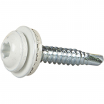 Seibiga montaažikruvi, valge 4,2X25 TX20 RAL9010-100tk 63352 ESSVE