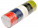 Isolatsioonilint super komplekt 5 t&uuml;&uuml;pi x2 tk kokku 10 tk 0,13 mm 19 mm &times; 20 m YT-8173 YATO
