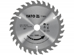 Tct saeketas puidule 140x16mm 30T TCT YT-6053 YATO