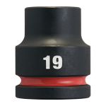 SHOCKWAVE&trade; IMPACT DUTY TRIECIENIZTURĪGAS UZGRIEŽŅU MUCIŅAS, 19 MM 3/4" IMPACT SOCKET STD - 1PC, 4932480362 MILWAUKEE