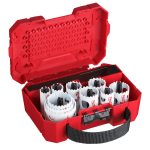HOLE DOZER&trade; CAURUMZĀĢA KOMPLEKTI, HOLE DOZER HOLESAW SET - 14PC, 49224152 MILWAUKEE
