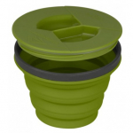 Salokāms trauks ar vāku  X-SEAL & GO, izmērs: Small, Olive, 9327868140565 SEA TO SUMMIT