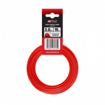 Kvadrātveida zāles pļāvēja aukla, 1.6mm x 15m, izturīga neilona, AW70127, AWTOOLS