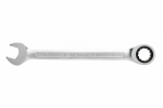 Kombinētais ratčets uzgriežņu atslēga, HOGERT, HT1R008, 8 mm, CrV tērauds, 72 zobi, 15&deg; leņķis