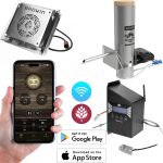 Elektriline suitsuahju moodulite komplekt Wi-Fi abil, IQ kontrolleri ja dragON Jet 2 LONG dūmigeneraatoriga 1500 W 230 V 330364 Browin