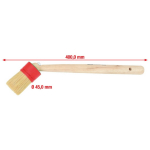 Kstools Rehvi paigaldamise pasta harja &Oslash;45 mm 100.4020, 0.19 kg