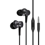 Xiaomi Mi In-Ear Headphones Basic ZBW4354TY juhtmega k&otilde;rvaklapid sisseehitatud mikrofoniga 3.5 mm kaabel alumiinium helikamber sagedusvahemik 20&ndash;20 000 Hz must