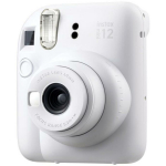 Fujifilm kohene kaamera INSTAXMINI12CLAYWHITE, valge, AA x2, 60 mm f/12.7, 104 mm x 66.6 mm x 122 mm