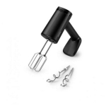 Philips K&auml;si mikser HR3781/00, 500 W, 5 kiirus, 1,2 m kaabel, must, 1 kg