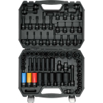 Yato l&ouml;&ouml;kmutrite ja l&ouml;&ouml;kbiti mutrite komplekt 1/2" 64tk, GRD