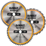 Dewalt Ringsae tera DT1964-QZ 305 mm, 30 mm, 24/48/60 hammast, 3 mm l&otilde;ikepaksus, 2 mm paksus, 3 tk.