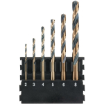 Dewalt puurekomplekt DT70828-QZ, 6 tk, must ja kuld, plastpakend, 2.6 cm k&otilde;rgus, 15.9 cm pikkus