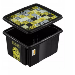 Keeeper Ladustamiskarp 24L Karolina &ldquo;Minions Mosaic&rdquo; 0612237800361, 24L, 42,5x35,5x22,5cm, PP plastmass, virnastatav disain