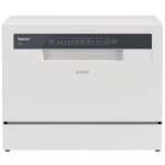 Candy Dishwasher | CP 6E51LW | Table | Width 55 cm | Number of place settings 6 | Number of programs 5 | Energy efficiency class E | White