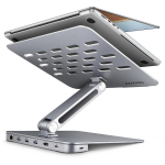 Axagon lauastend HMC-STND, 10-16", USB-C 3.2 Gen 1, HDMI, reguleeritav k&otilde;rgus, kallutus
