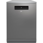 BEKO Dishwasher | DEN48530X | Freestanding | Width 60 cm | Number of place settings 15 | Number of programs 8 | Energy efficiency class D | Stainless steel