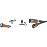 Gardena | 18490-20 Liano Xtreme Garden Hose with Sprayer/Adapter 1/2' - 10m