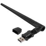Lanberg traadita v&otilde;rguadapter NC-0900-WIE, 600 Mbps, 2,4 GHz, 5 GHz, 1 v&auml;line antenn, 5 dBi