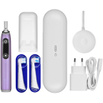 Braun Oral-B iO Series 9n t&auml;iskasvanute p&ouml;&ouml;rlev-oskilleeriv hambahari iO 9 Rose Quartz, 639.22g, 3h, 6 režiimi, 1 k&auml;epide, 1 harja