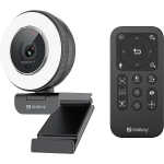 Sandberg Streamer USB veebikaamera Pro Elite 134-39, 2560x1440, 60fps, USB 2.0, 2m, must, automaatne fookus