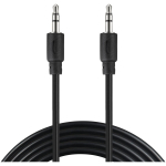 Sandberg MiniJack kaabel 501-24, 2 m, 3.5mm TRS, 3.5mm TRS, meessoost, sirge, RoHS