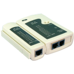 Logilink Kaabli tester WZ0010, RJ11, RJ12, RJ45, 2xRJ45, 1xRJ45, Oleku LED, UTP, STP