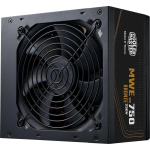 Coolermaster MWE Bronze V3 MPE-7501-ACABW-3BEU, 750 W, 80 PLUS Bronze, 120 mm ventilaator, 6 SATA &uuml;hendust