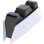 Fixed Laadimisstatiiv PS5 juhtmeta kontrollerile FIXPS5-DCC-BW, 1x24 pin USB-C, 2xPS5 kontrolleri pistik