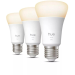 Philips Hue 810 LED-pirn A60, E27, 7W, 810 lm, 2700 K, 25000 h, h&auml;mminguga, Zigbee, 3 tk