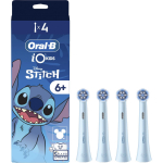 Oral-B iO kids Refills Stitch, 4 tk, laste hambaharja otsikud, eriti pehmed harjased, v&auml;rvi muutvad harjased