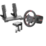 PXN VD4 Bundle EU m&auml;ngurooli komplekt, Direct Drive 4Nm, 24-bitine kooder, 11-tolline rool, pedaalid, kinnitusklamber