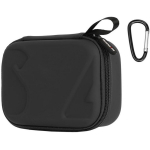 Sunnylife Standard Combo Bag OA6-B131, must, 141g, PU nahk+EVA, 156&times;116&times;67mm, DJI Osmo Action 6/5 Pro/4/3, karabiin