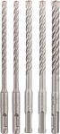 SDS plus-5X komplekt 6/6/8/8/10 mm 5tk.