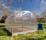 Kasvuhoone KLASIKA TOUBE 3x10m (30m2) vundamentide ja 4mm pol&uuml;karbonaatkattega; 4779037492503