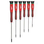 PRECĪZIJAS SKRŪVGRIEŽI, 6PC TORX PRECISION SCREWDRIVER SET, 4932471870 MILWAUKEE