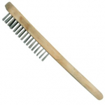 Terashari rooste eemaldamiseks, puidust k&auml;epide, 5 rida