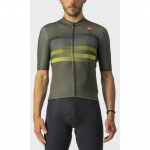 Velo krekls ENDURANCE PRO Jersey, izmērs: M, Military Green/Blue Sulphur, 8050949608166 CASTELLI