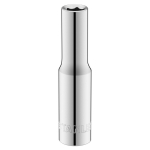 Dziļā muciņa 6mm, 1/4 collu piedziņa, hromēts, STMT86094-0, STANLEY