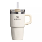 Termotass k&otilde;rrega Stanley The Quencher H2.0 Fluted Tumbler 0,6 l &ndash; l&auml;ikiv kreemikas