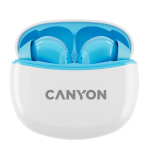 Juhtmevabad TWS k&otilde;rvaklapid Bluetooth &uuml;hendusega TWS-5 Sinine CNS-TWS5BL CANYON