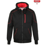 Portland kapuutsjakke, 3XL, Pesso, must, 65% pol&uuml;ester, 35% puuvill, 420 g/m&sup2;