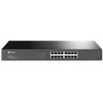 V&otilde;rgul&uuml;liti 16 &times; Gigabit RJ45 haldamata TL-SG1016 16 &times; 10/100/1000 Mbps Auto MDI MDIX rackmount Must TP-Link