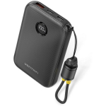 Vention Power Bank FKAB0-C, 10000 mAh, 22.5 W, 1 USB Type-A, 2 USB Type-C, must