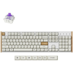 Keychron K10H-Q1, traadita klaviatuur, t&auml;issuuruses (100%), RGB LED taustvalgustus, 60 g aktiveerimisj&otilde;ud, 4000 mAh aku, 2.4 GHz