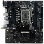 Biostar Emaplaat B760MX2-E, Intel B760, LGA 1700, 2 DIMM DDR4 64 GB, 1 HDMI, 1 DVI-D, 1 M.2, 4 SATA III, 2.5G LAN, 7.1 heli
