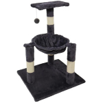 Besk Kassi kraapimispost 9134658, 48 cm, 45 cm, 67 cm, pol&uuml;ester, magamisala, kraapimispind