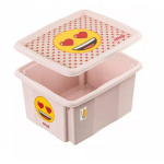 Keeeper Ladustamiskarp 24L Karolina Emoji Hearts 0612237581352, 24L, 42,5x35,5x22,5cm, PP plastmass, ruumi s&auml;&auml;stev disain