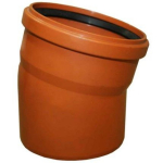 Instalplast PVC v&auml;li kanalisatsiooni p&ouml;&ouml;rd 8027340, 160mm, 15&deg;, mittepehmendatud PVC-U, pesa tihendiga, pH 2-12, +40&deg;C