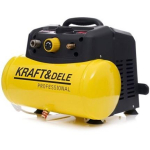 Kraftdele Kompressor 8110169, 6l, 230V, 1100W, 180l/min, 8bar, &otilde;livaba, kaasaskantav k&auml;epide